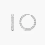Giulia Diamond Hoop Earrings