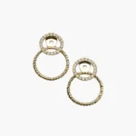 Luna Grace Diamond Hoop Earrings