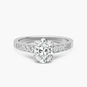 Lyandra Diamond Engagement Ring Setting