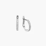 Marcella Diamond Hoop Earrings