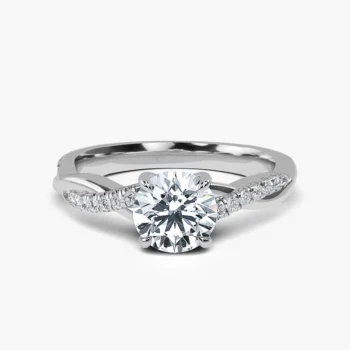 Pure Grace Diamond Engagement Ring Setting