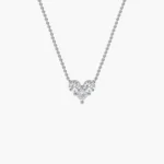 Amara Heart Diamond Necklace