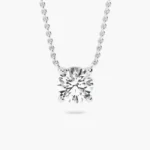 Arlina Timeless Diamond Solitaire Necklace