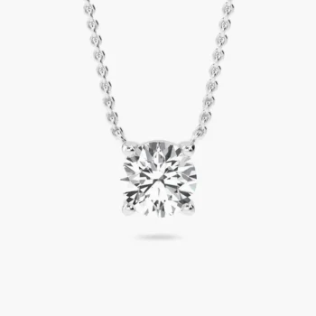Arlina Timeless Diamond Solitaire Necklace