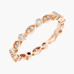 Aurelia Vintage Diamond Wedding Band 3