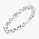 Aurelia Vintage Diamond Wedding Band 3