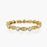 Aurelia Vintage Diamond Wedding Band 3