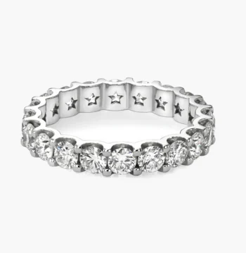 Aureline Luxe Eternity Diamond Band