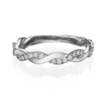 Aurelio Radiance Diamond Wedding Band