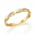 Aurelio Radiance Diamond Wedding Band 1