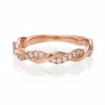 Aurelio Radiance Diamond Wedding Band 1