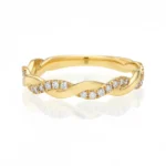 Aurelio Radiance Diamond Wedding Band 1