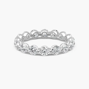 Aurielle Radiance Diamond Wedding Band