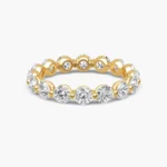Aurielle Radiance Diamond Wedding Band 4