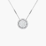 Elaris Bezel Diamond Necklace