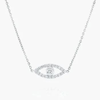 Elenya Diamond Eye Pendant Necklace