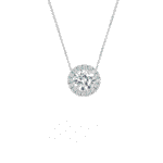 Elowen Diamond Halo Necklace (3)