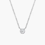 Liora Solitaire Diamond Necklace 2