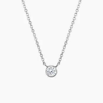 Liora Solitaire Diamond Necklace