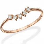 Luminara Leaf Diamond Wedding Band (3)