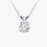Lumora Solitaire Diamond Necklace