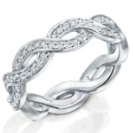 Orivian Eternity Diamond Wedding Band 1
