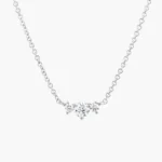 Seraphine Diamond Cluster Necklace