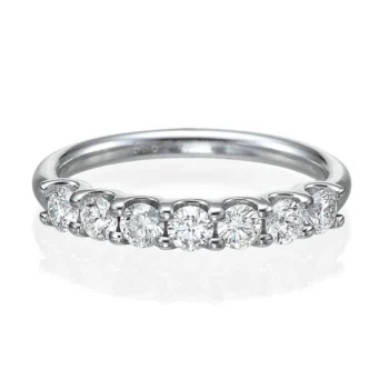 Serelith Seven Diamond Eternity Wedding Band