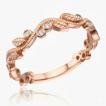 Valoria Vintage Diamond Wedding Band (1)