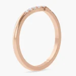 Velanthia Curved Pave Diamond Wedding Band 4