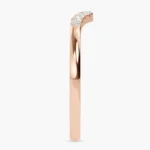 Velanthia Curved Pave Diamond Wedding Band 4