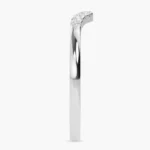 Velanthia Curved Pave Diamond Wedding Band 4